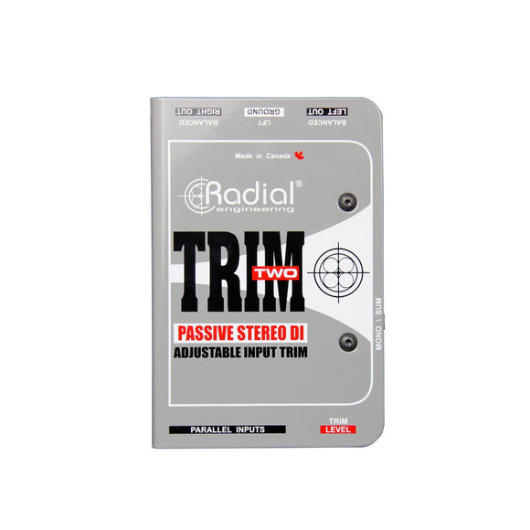 Caja Directa Pasiva Estereo, Radial TRIM Two - Jupitronic Tienda en Linea