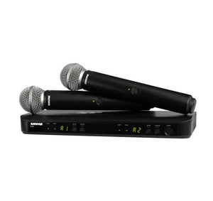 Sistema Doble Inalámbrico de Mano, Shure BLX288/SM58