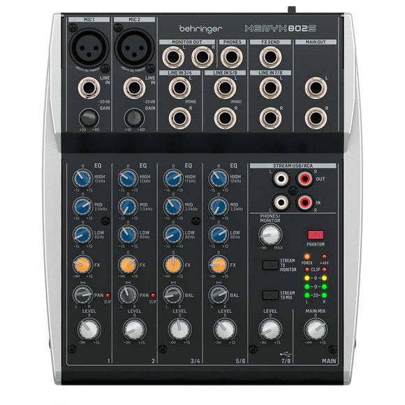 Mezcladora, Behringer XENYX 802S