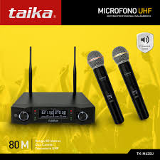 Taika UHF Micrófono Professional Wireless System TK-M625U