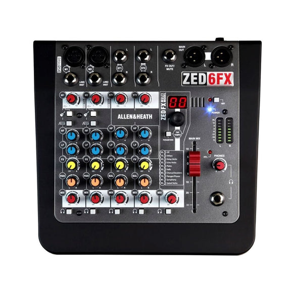 Mezcladora, Allen & Heath ZED 6FX