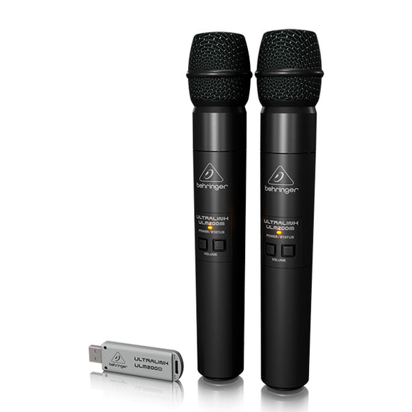 Micrófono Inalámbrico, Behringer ULM 202USB - Jupitronic Tienda en Linea