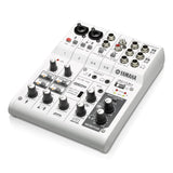 Mezcladora con Interfaz USB de 6 Canales, Yamaha AG06