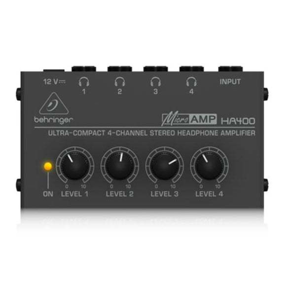 Amplificador De Audífonos, Behringer HA-400 - Jupitronic Tienda en Linea