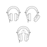 Audífonos Profesionales, Audio-Technica ATH-M20X - Jupitronic Tienda en Linea