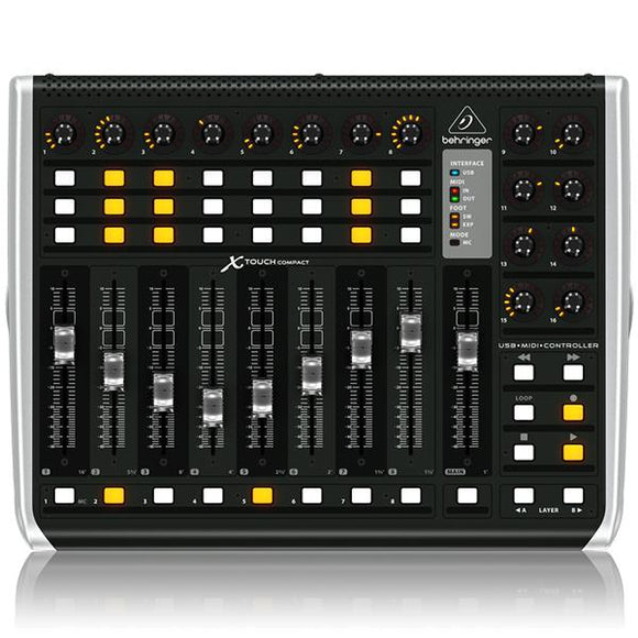 Controlador Universal, Behringer X-TOUCH COMPACT - Jupitronic Tienda en Linea