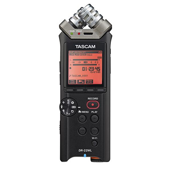 Grabadora Portátil, Tascam DR-22WL - Jupitronic Tienda en Linea