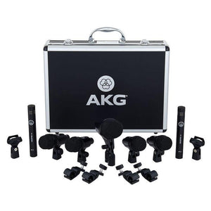 Kit de 7 Micrófonos para Batería, AKG Drum Set Session I - Jupitronic Tienda en Linea