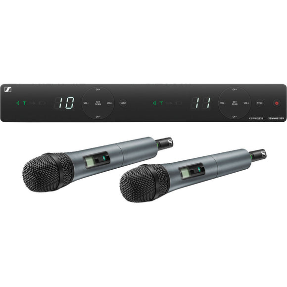 Micrófono inalámbrico doble de mano, Sennheiser XSW1-835 DUAL - Jupitronic Tienda en Linea