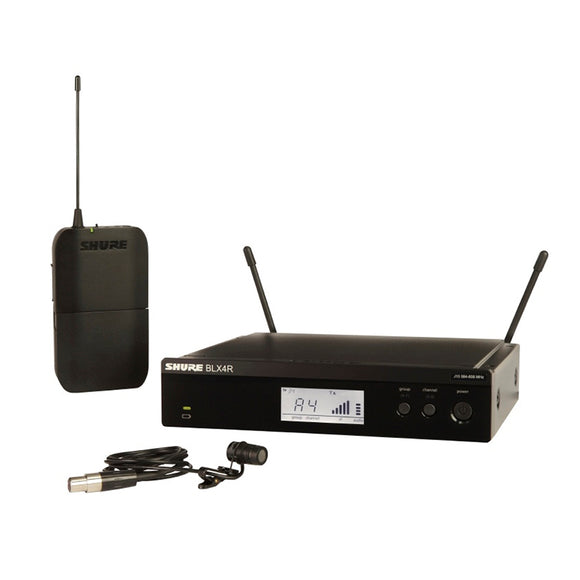 Micrófono inalámbrico lavalier, Shure BLX14R/W85 - Jupitronic Tienda en Linea