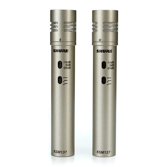 Micrófono de Condensador, Shure KSM137 - Jupitronic Tienda en Linea