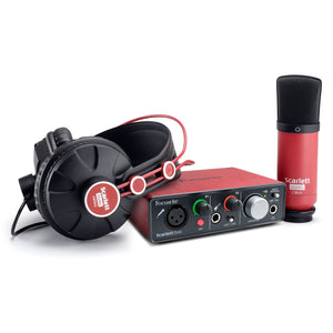 Kit Para Mini-Estudio, Focusrite Scarlett Solo STUDIO - Jupitronic Tienda en Linea