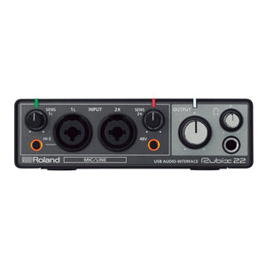 Interfase de audio USB, Roland Rubix22 - Jupitronic Tienda en Linea