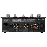 Mezcladora Para Dj de 2 Canales, Behringer VMX100 USB - Jupitronic Tienda en Linea